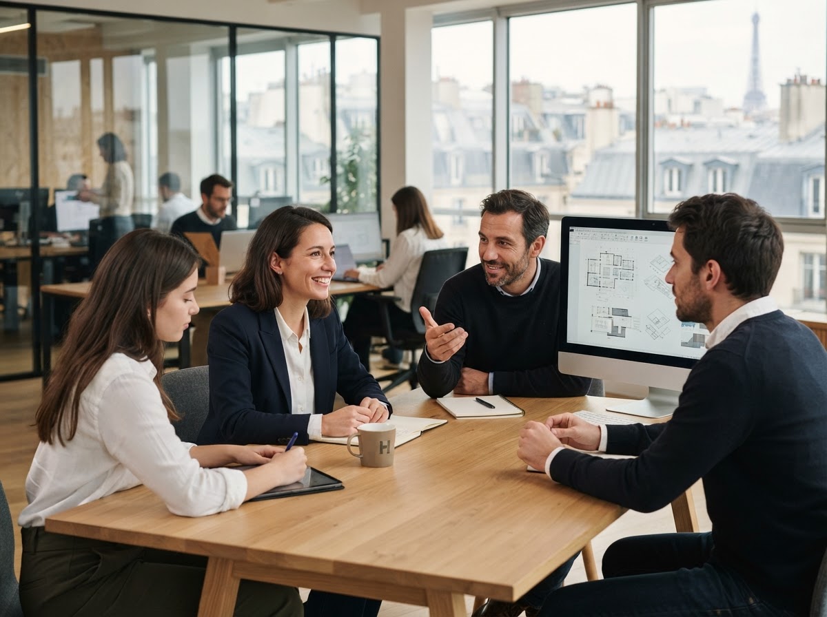 Horizon Termévance — équipe analysant des modèles prédictifs de données financières